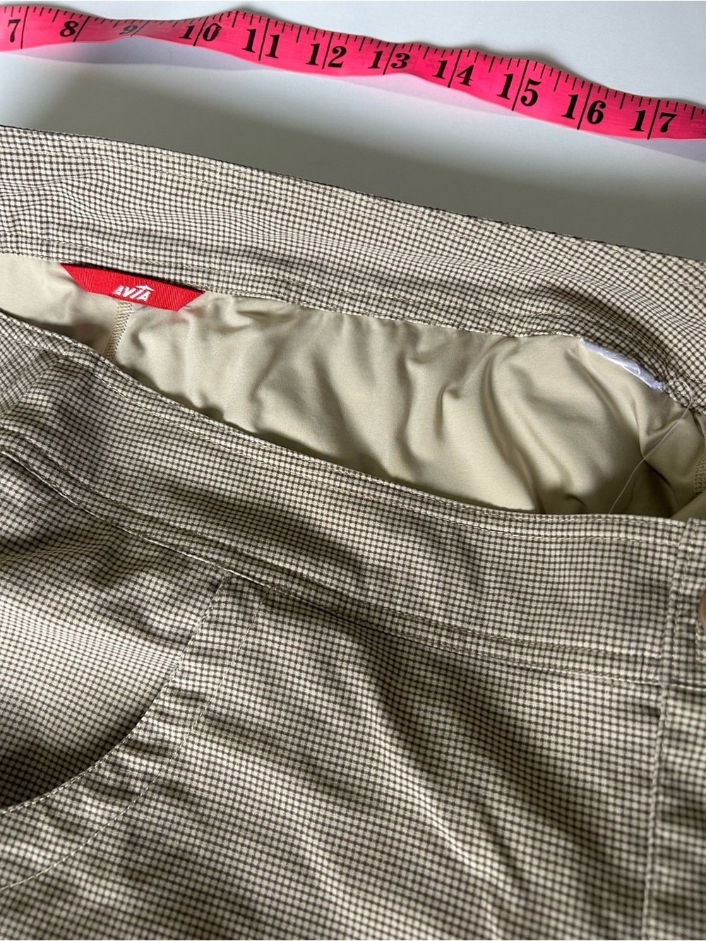 Avia Microcheck Athletic Skort - Picture 7 of 9